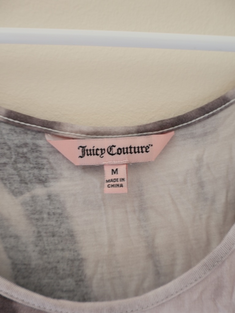 Juicy Couture Flowy Tie Dye High Low Midi Dress Waist Tie Boho Indie Lagenlook - Picture 6 of 6
